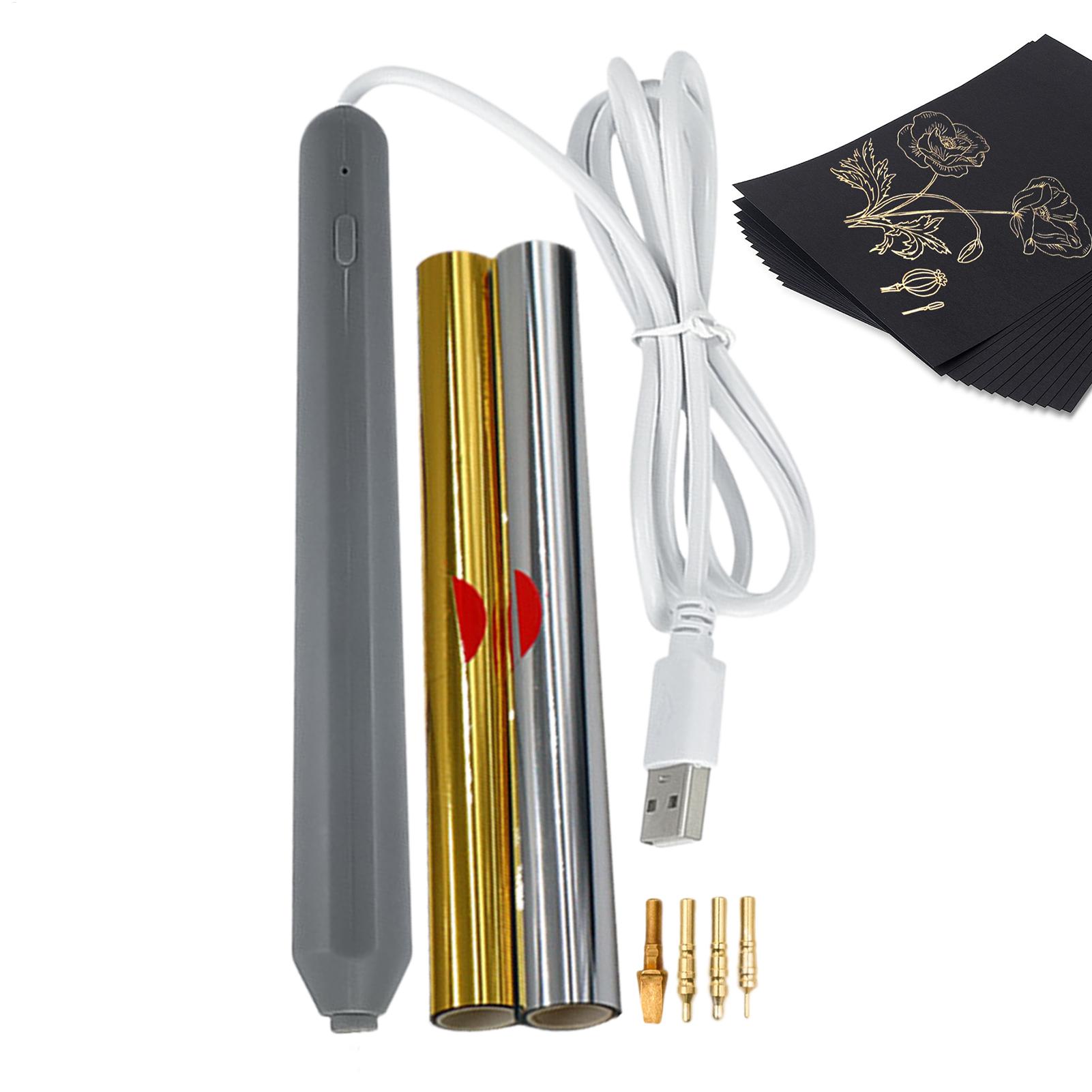 Leather Work Organiser - Alat Stamping Pena Foil Panas dengan
