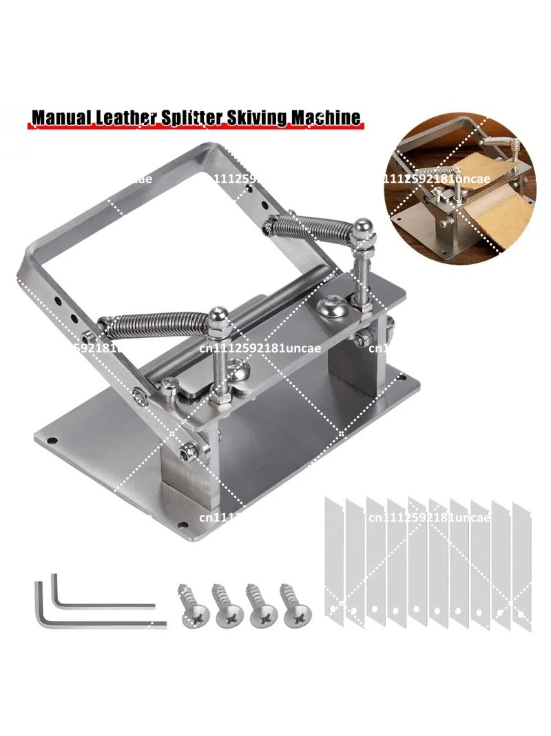 Leatherwork Machine - Mesin Pengupas Kulit Manual dari Baja