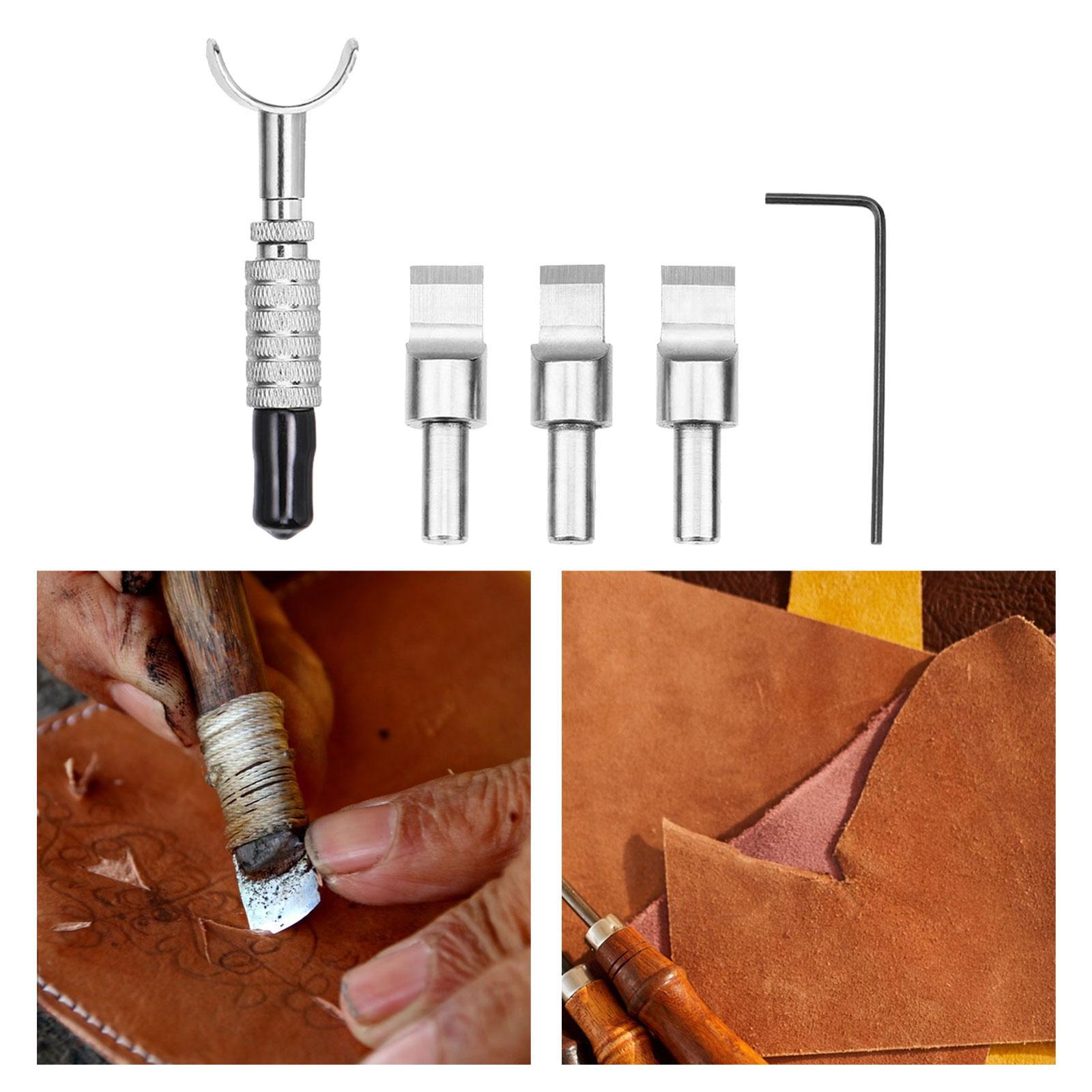 Leather Work In Art - Peralatan Ukir Kulit DIY dengan Pisau