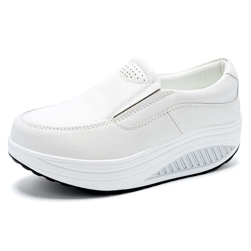 Leather Work Flats Women - Sepatu Wanita Musim Semi Kulit Asli