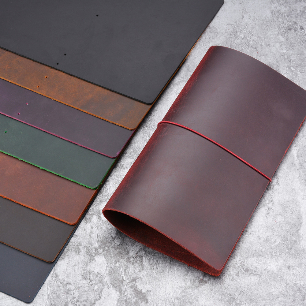 Leather Work Notebook - Sampul Buku Catatan DIY Kulit Kuda
