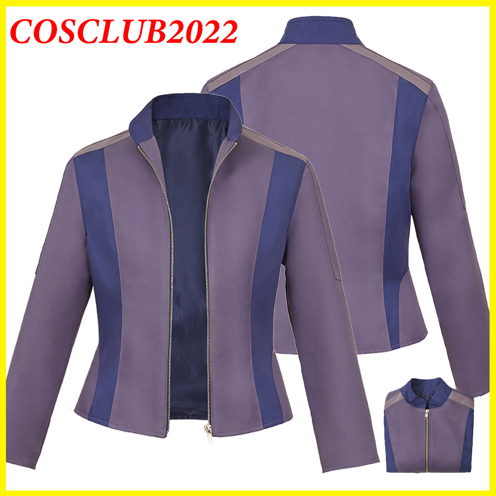 Leather Work Jacket - Fantasia Judy Hopps Mantel Cosplay Kostum