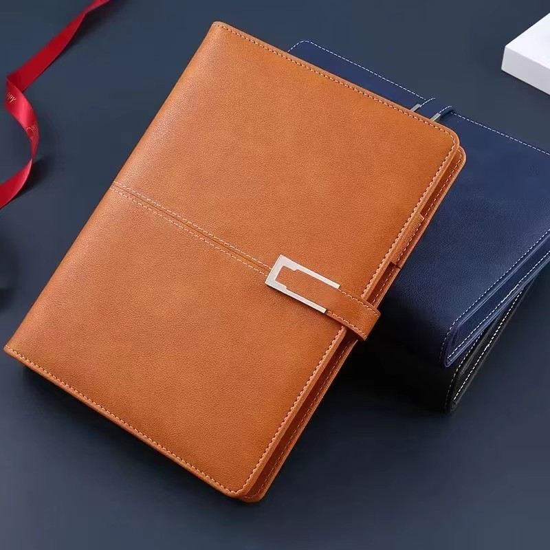 Leather Work Notebook - Jurnal Kulit A5 Buku Catatan Bersampul