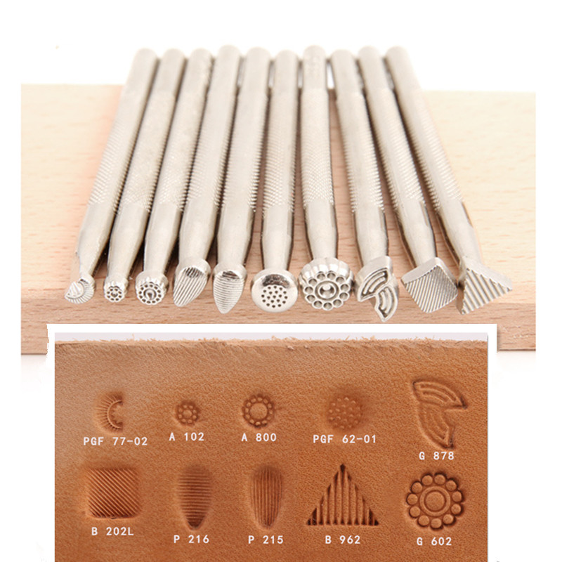 Leather Work In Art - 1 buah alat stempel kulit peningkatan