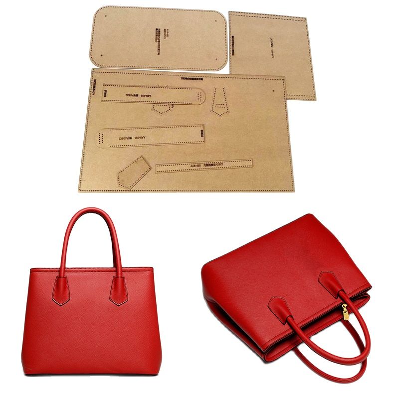 Leatherwork Patterns - 1Set Pola Jahit Tas Tangan Fashion