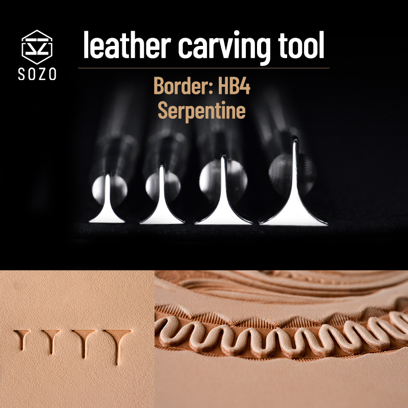 Leather Work Organiser - SOZO HB4 Alat Cap Kerja Kerajinan