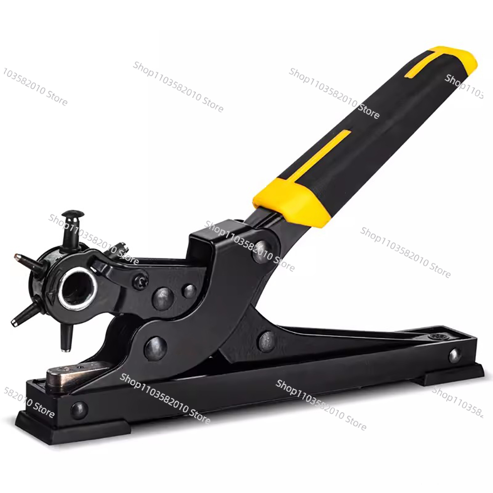 Leather Punch Revolving - Alat Pelubang Kulit, Tang Pelubang Putar,