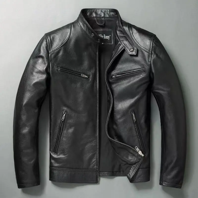 Leather Work Jacket - Jaket kulit asli pria 100% kulit