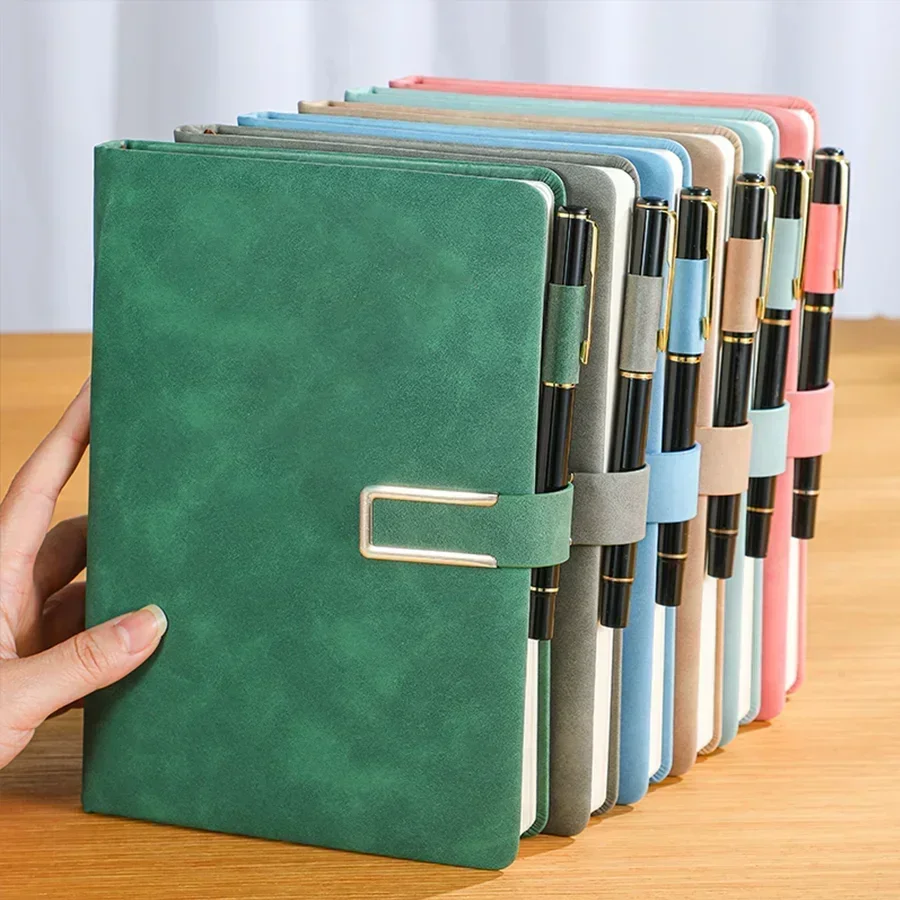 Leather Work Notebook - 1 buah Buku Catatan Kulit A5