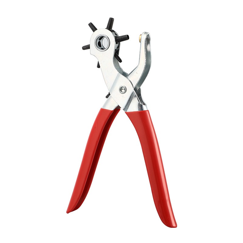 Tang Pembuat Lubang Kulit 9 In - Leather Punch Revolving ulasan dan harga