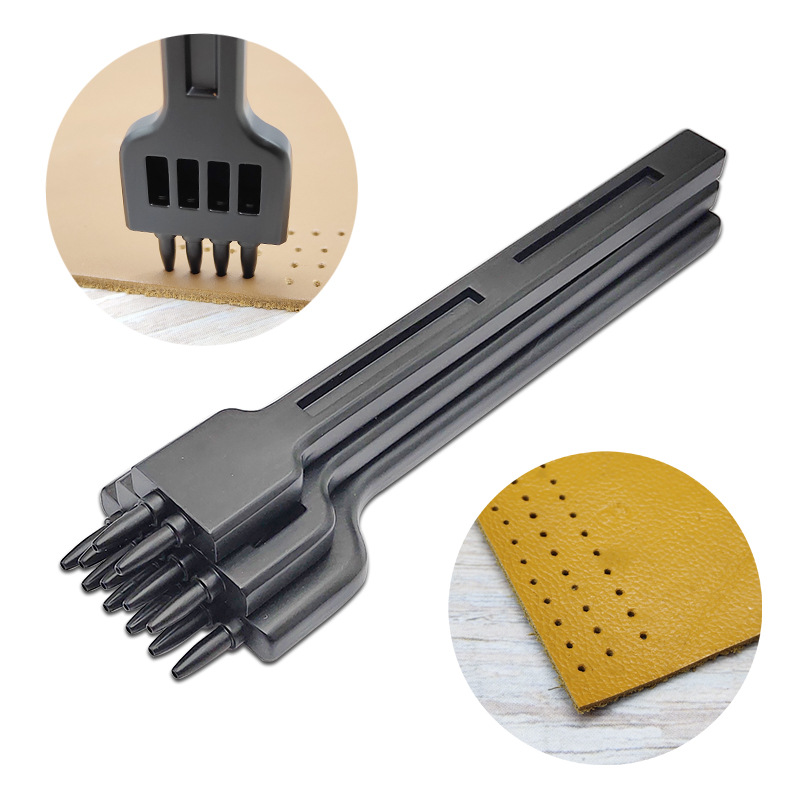 3 buah/Set alat kulit DIY baja - Leather Punch Revolving ulasan dan harga