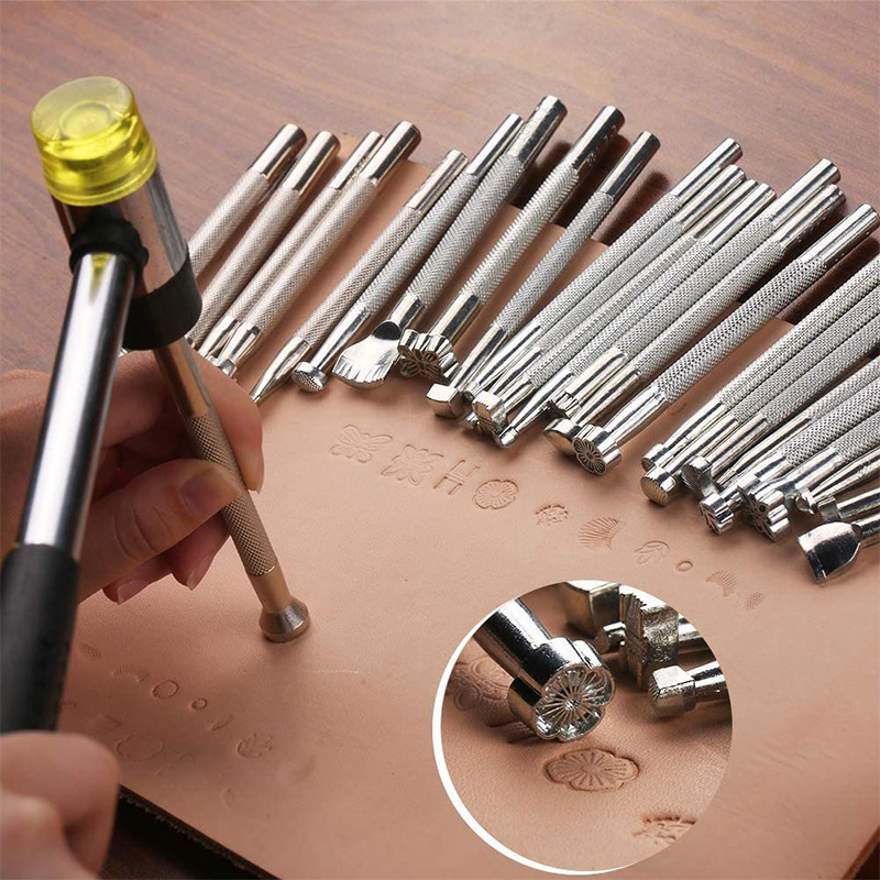 20Pcs Alat Stempel Kulit Alat  - Leather Work Organiser ulasan dan harga
