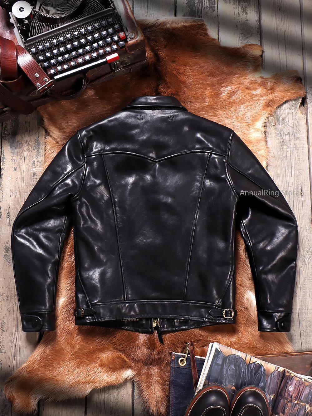 Jaket Biker Kulit Asli Pendek  - Leather Work Jacket ulasan dan harga