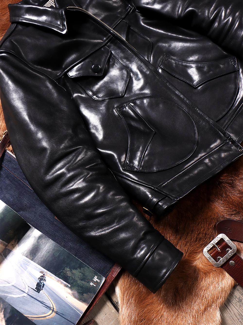 Jaket Biker Kulit Asli Pendek  - Leather Work Jacket ulasan dan harga
