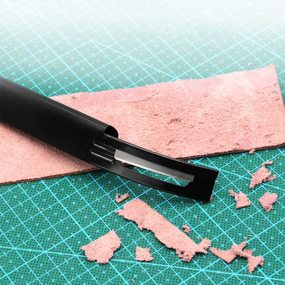 1Set Alat Pemotong Tepi Kulit  - Leatherwork For Beginners ulasan dan harga