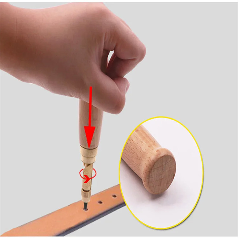 Perforator Putar Kulit DIY 6-p - Leather Punch Revolving ulasan dan harga