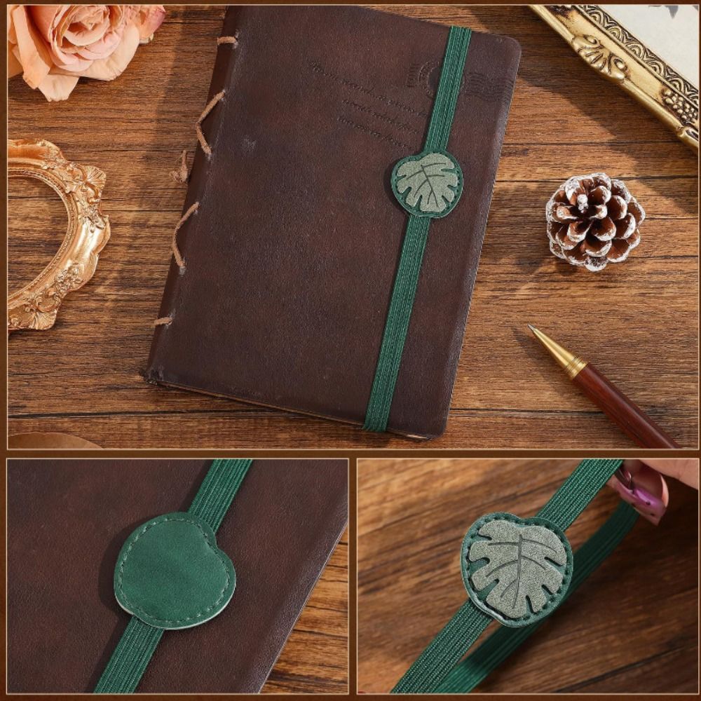Pembatas Buku Kulit Elastis Vi - Leather Work Notebook ulasan dan harga