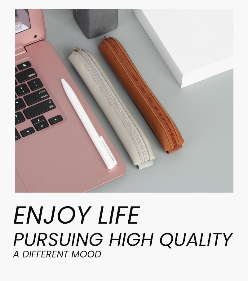 Tempat pena kulit Pu, tempat p - Leather Work Notebook ulasan dan harga