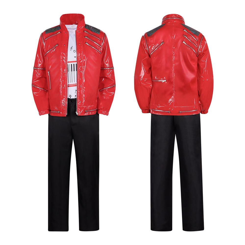 Jaket Kulit Merah Pria Kostum  - Leather Work Pants ulasan dan harga