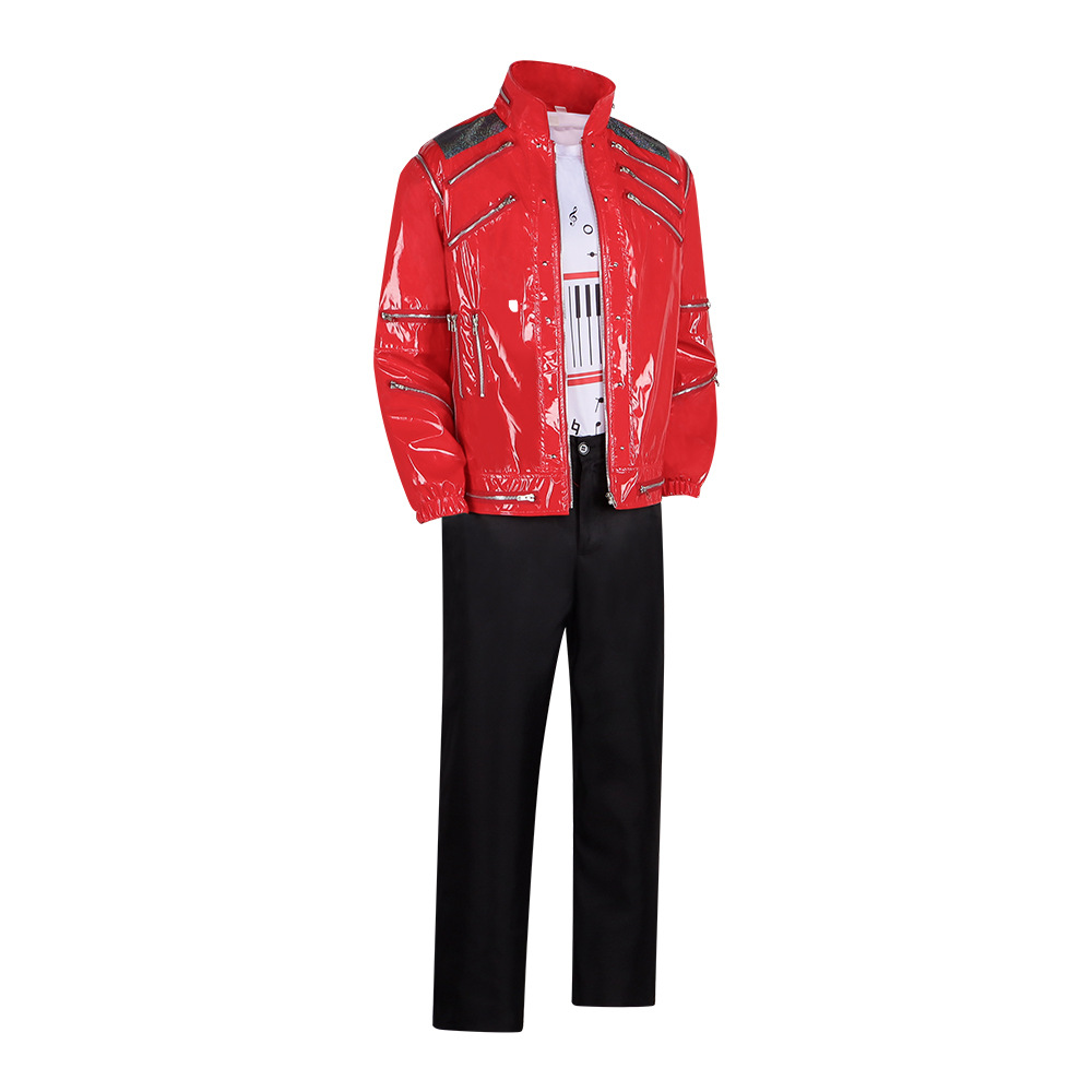 Jaket Kulit Merah Pria Kostum  - Leather Work Pants ulasan dan harga