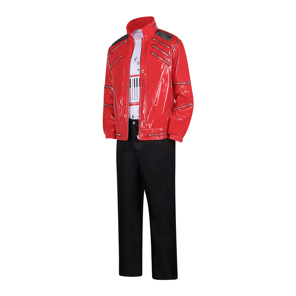 Jaket Kulit Merah Pria Kostum  - Leather Work Pants ulasan dan harga