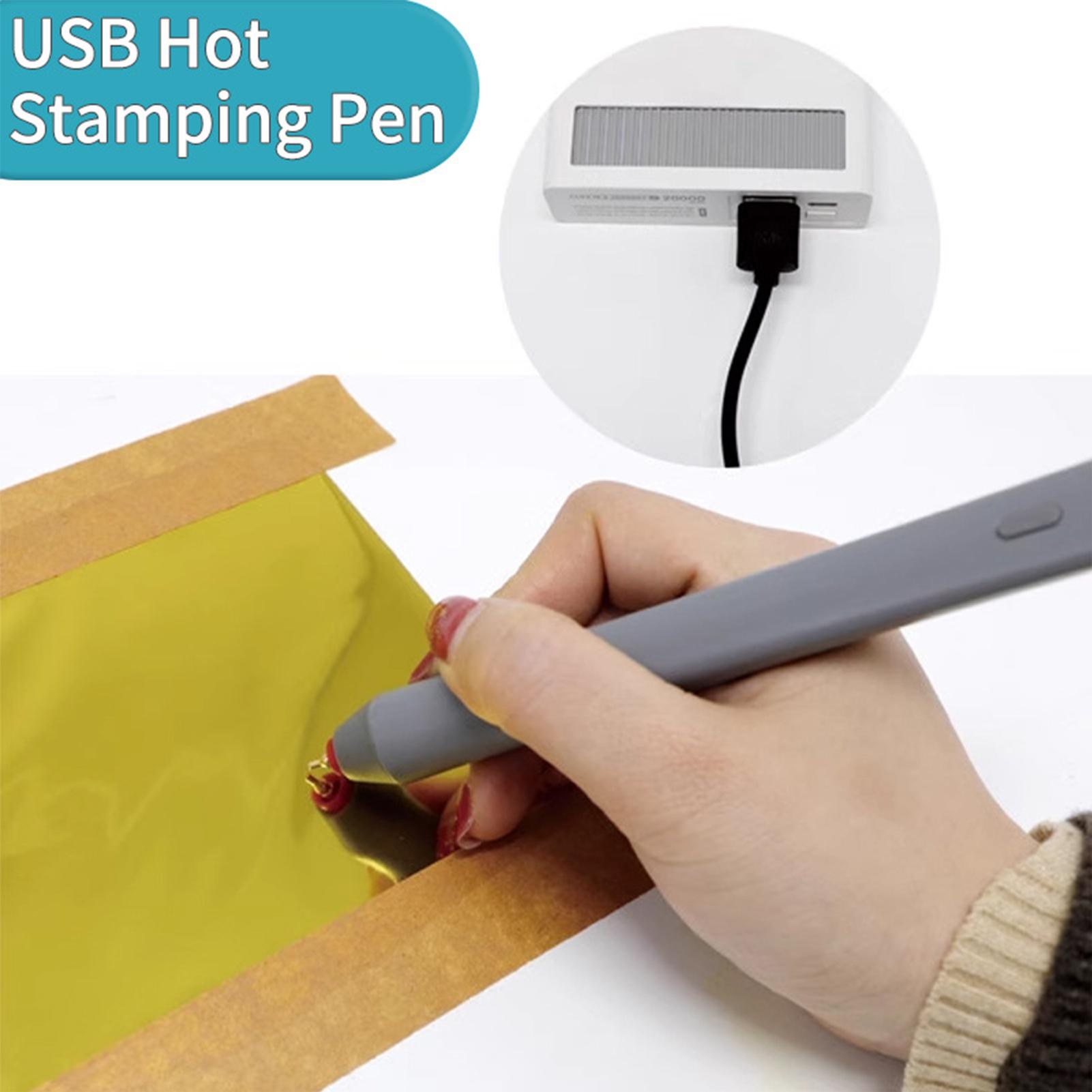 Alat Stamping Pena Foil Panas  - Leather Work Organiser ulasan dan harga
