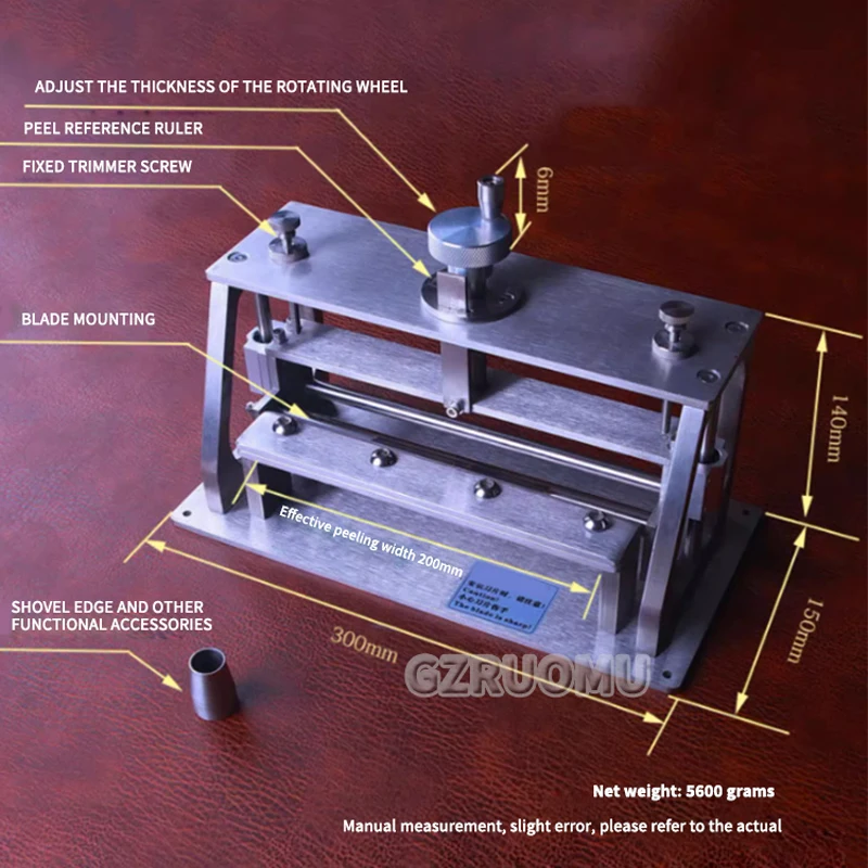 Mesin Pemisah Kulit Manual DIY - Leatherwork Machine ulasan dan harga