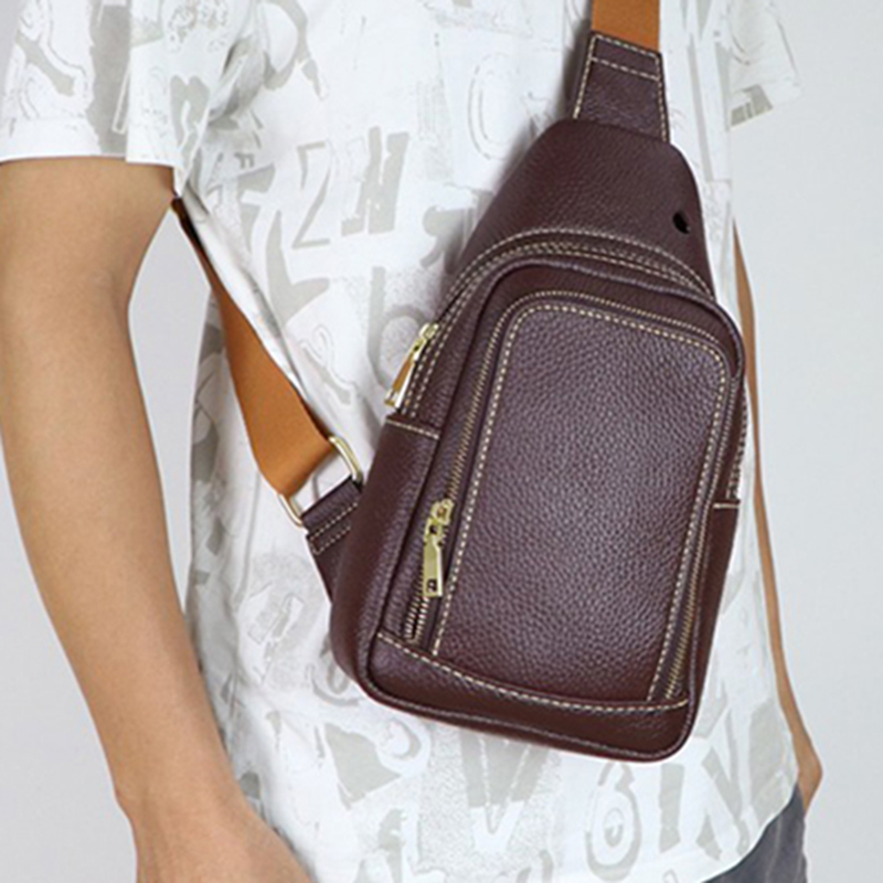 1Set tas dada pria stensil tem - Leatherwork Patterns ulasan dan harga