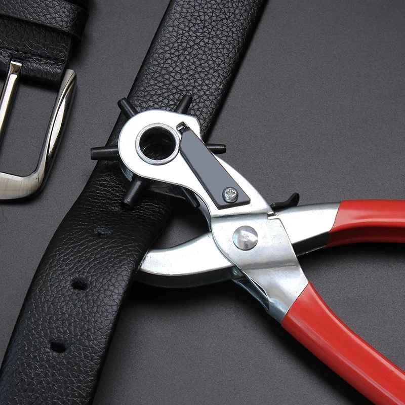 Sabuk kulit pelubang tali jam  - Leather Punch Revolving ulasan dan harga