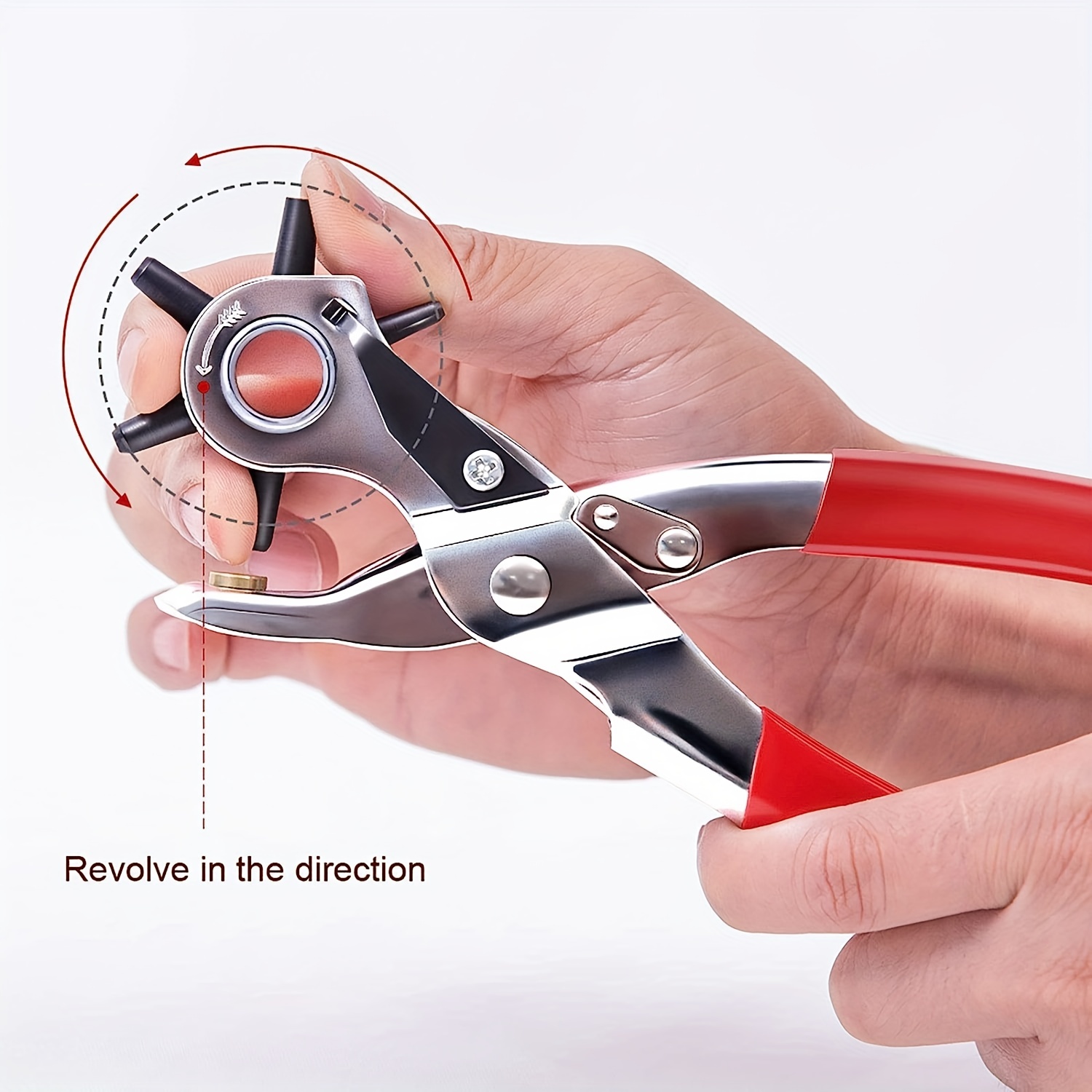 Pembuat Lubang Kulit, Pembuat  - Leather Punch Revolving ulasan dan harga