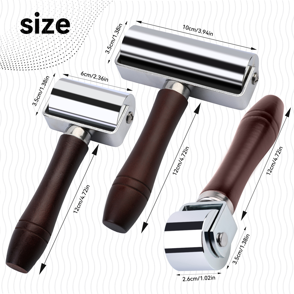 KRABALL Roller tekan tepi kuli - Leather Work Organiser ulasan dan harga