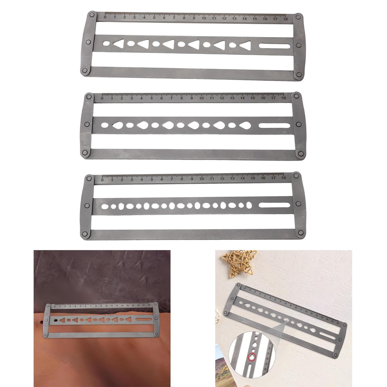 Penggaris Penentu Posisi Sabuk - Leatherwork Ruler ulasan dan harga