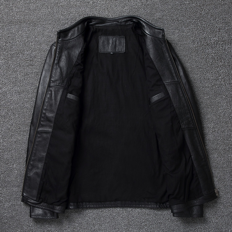 Jaket Kulit Asli 100% Mantel K - Leather Work Jacket ulasan dan harga