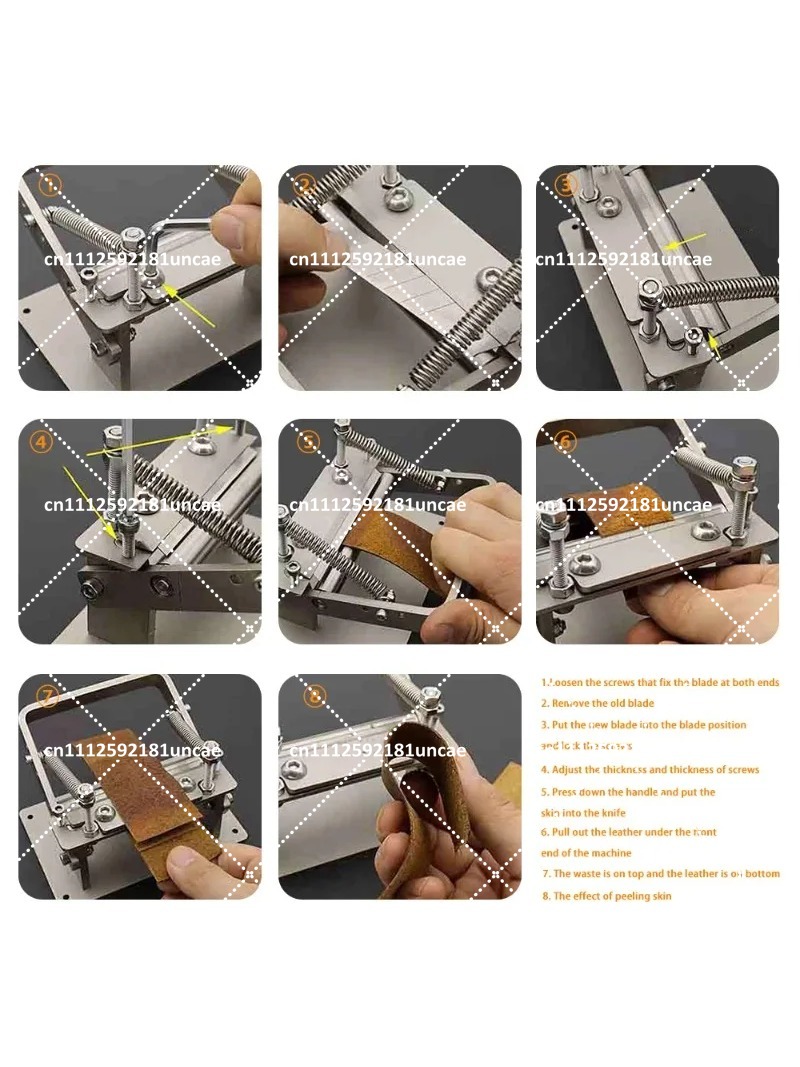 Mesin Pengupas Kulit Manual da - Leatherwork Machine ulasan dan harga