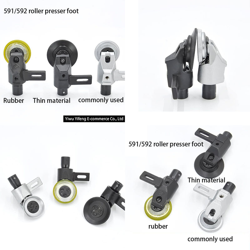 591/592 Roller Presser Foot un - Leatherwork Machine ulasan dan harga