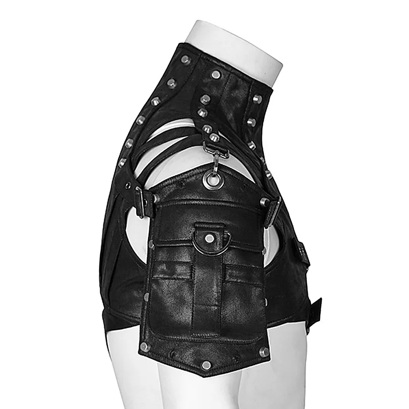 Rompi Renaisans Satu Bahu Baju - Leather Work Jacket ulasan dan harga