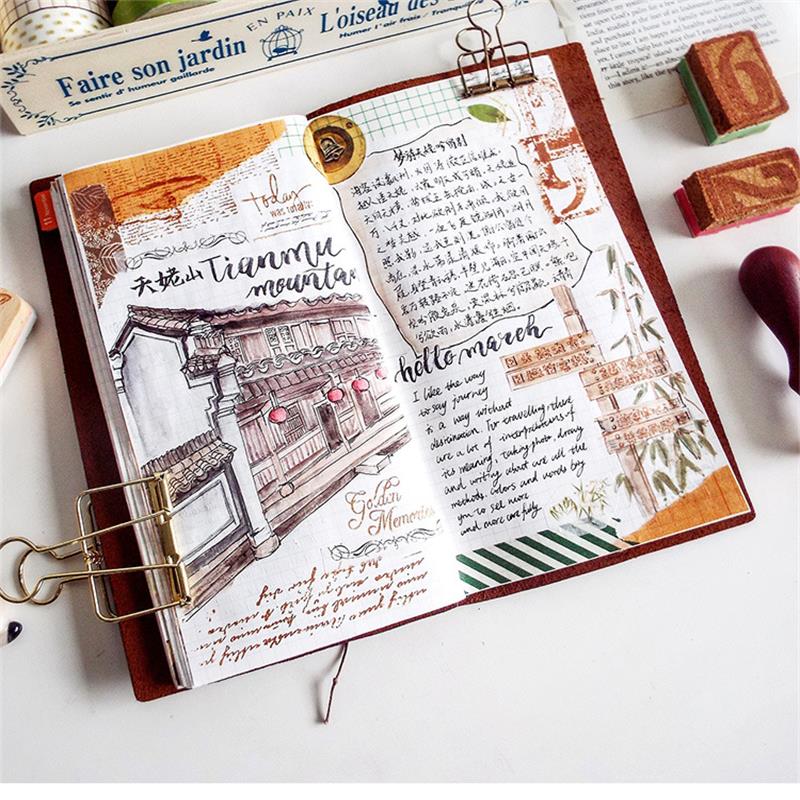 Sampul Kulit Retro Rusak Catat - Leather Work Notebook ulasan dan harga
