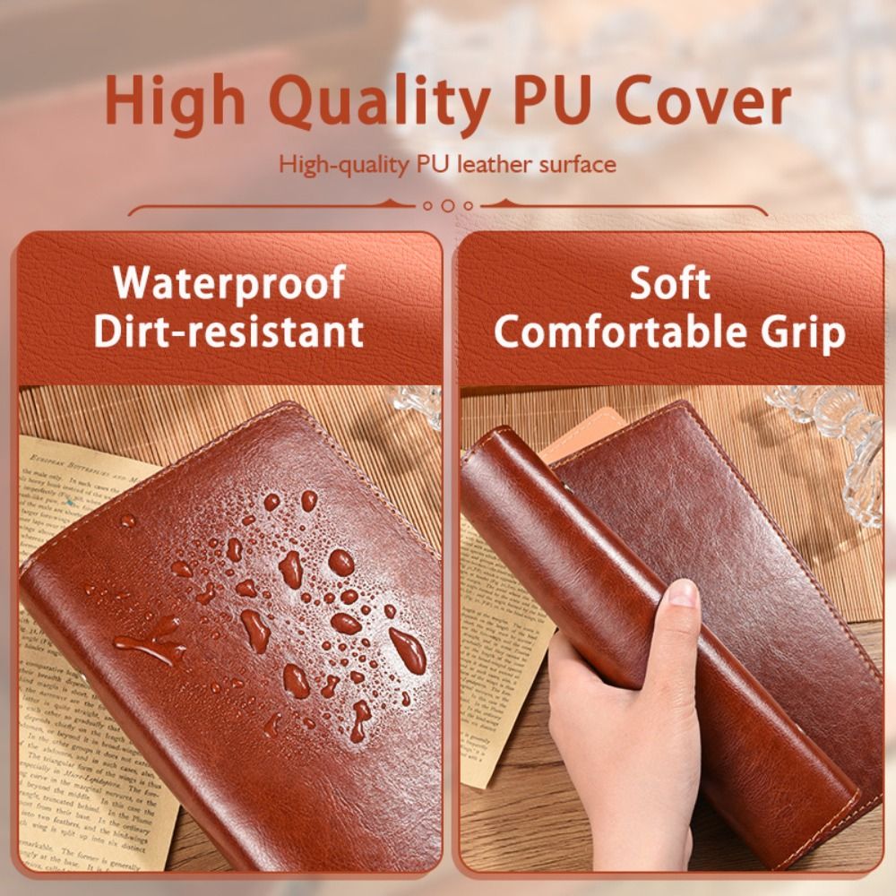 Buku Catatan A5/A6 Baru, Jurna - Leather Work Notebook ulasan dan harga
