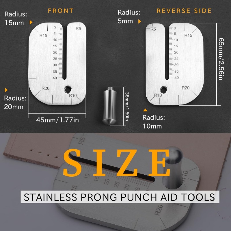 Alat Penggaris Pemotong Kulit  - Leatherwork Ruler ulasan dan harga