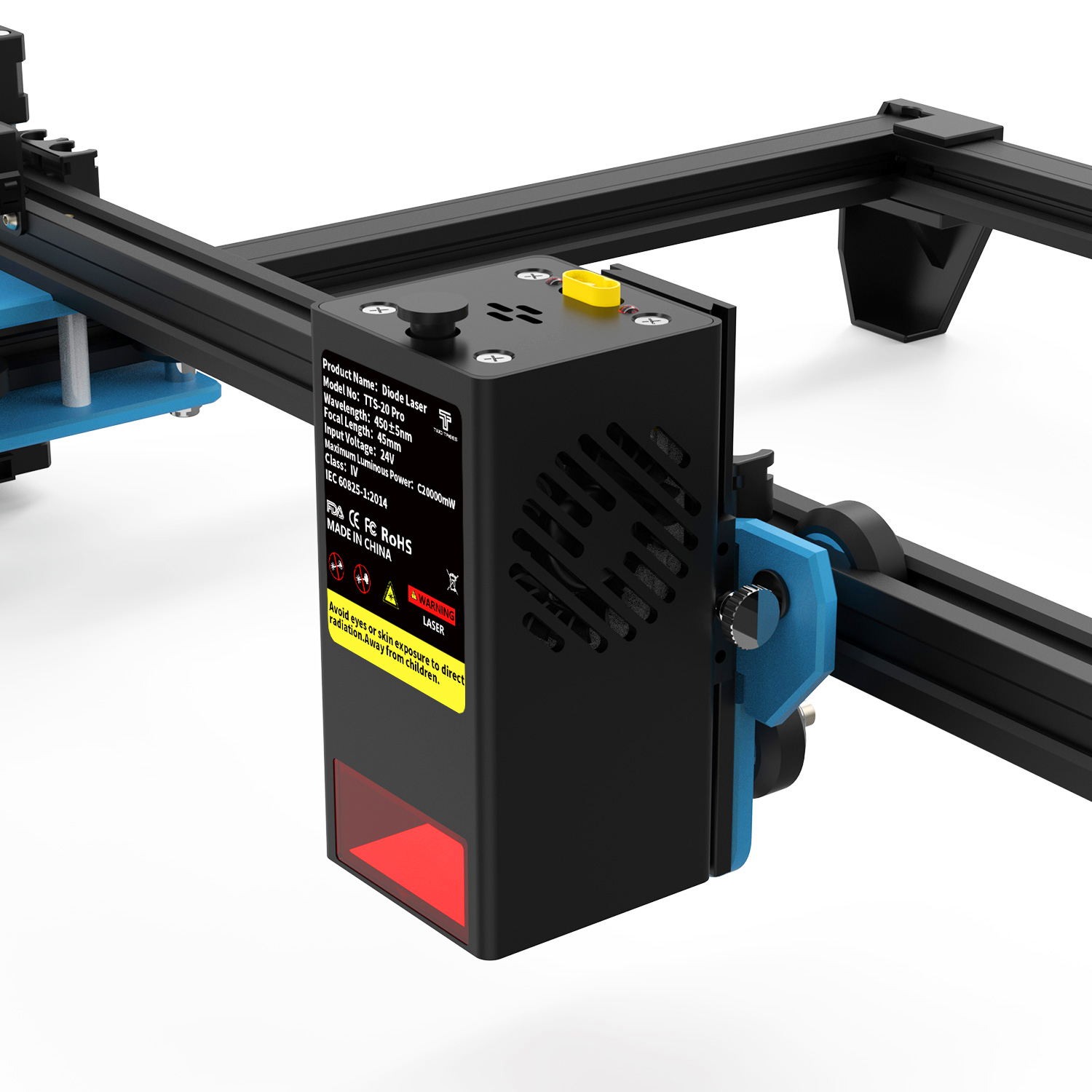 Mesin ukir laser TwotreesTTS-2 - Leatherwork Machine ulasan dan harga