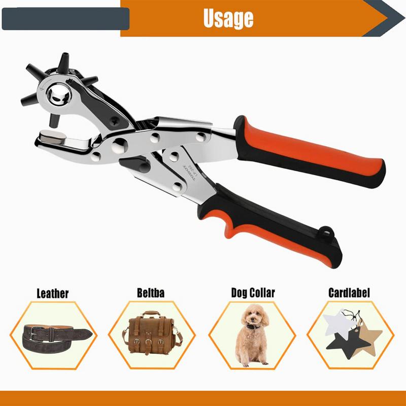 Sabuk kulit pelubang tali jam  - Leather Punch Revolving ulasan dan harga