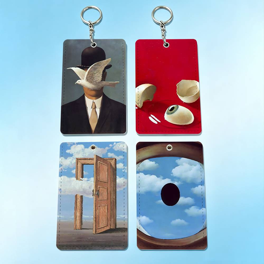 R-Rene Magritte Gantungan Kunc - Leather Work In Art ulasan dan harga