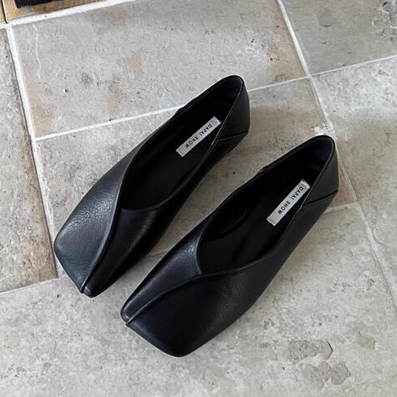 Sepatu Pantofel Baru Wanita Se - Leather Work Flats Women ulasan dan harga