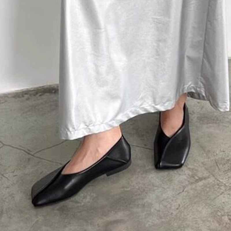Sepatu Pantofel Baru Wanita Se - Leather Work Flats Women ulasan dan harga