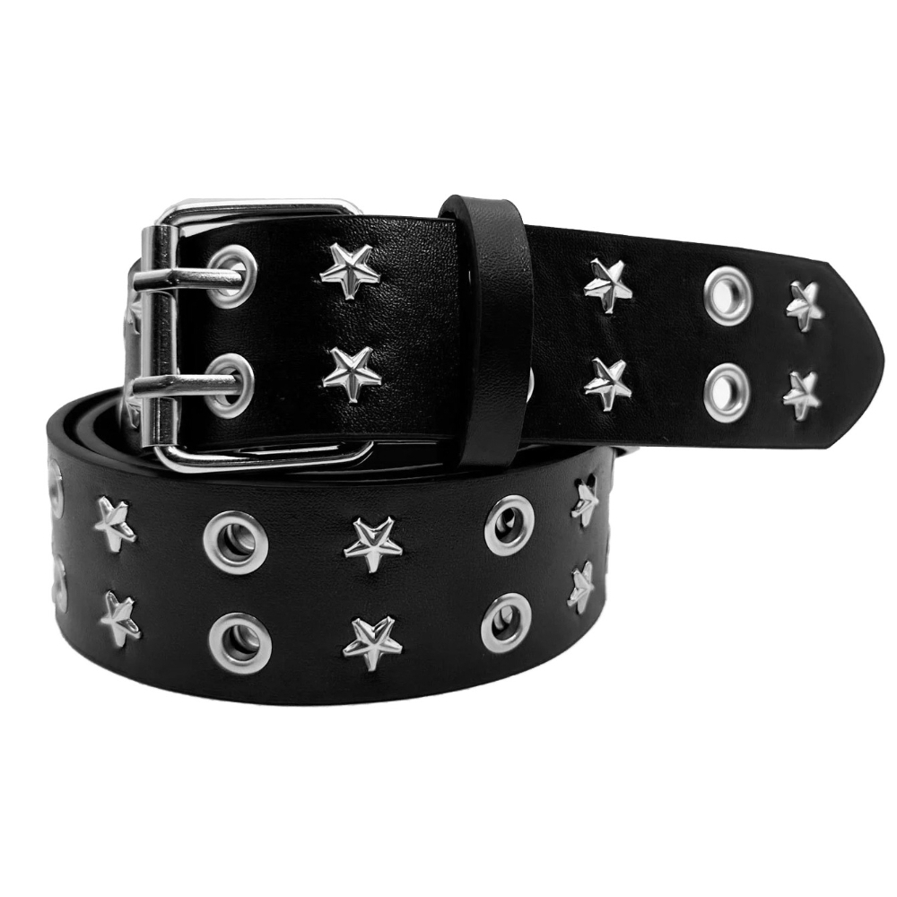 Sabuk Wanita Model Double Row  - Leather Needle Harness ulasan dan harga