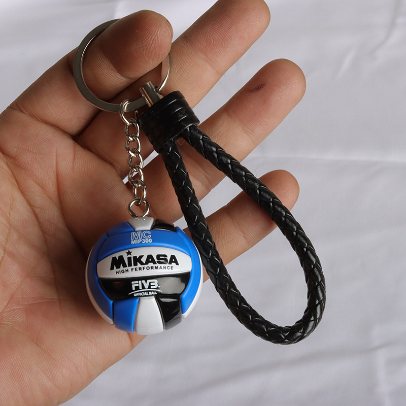 1 Buah Gantungan Kunci Bola Vo - Leatherwork Ruler ulasan dan harga