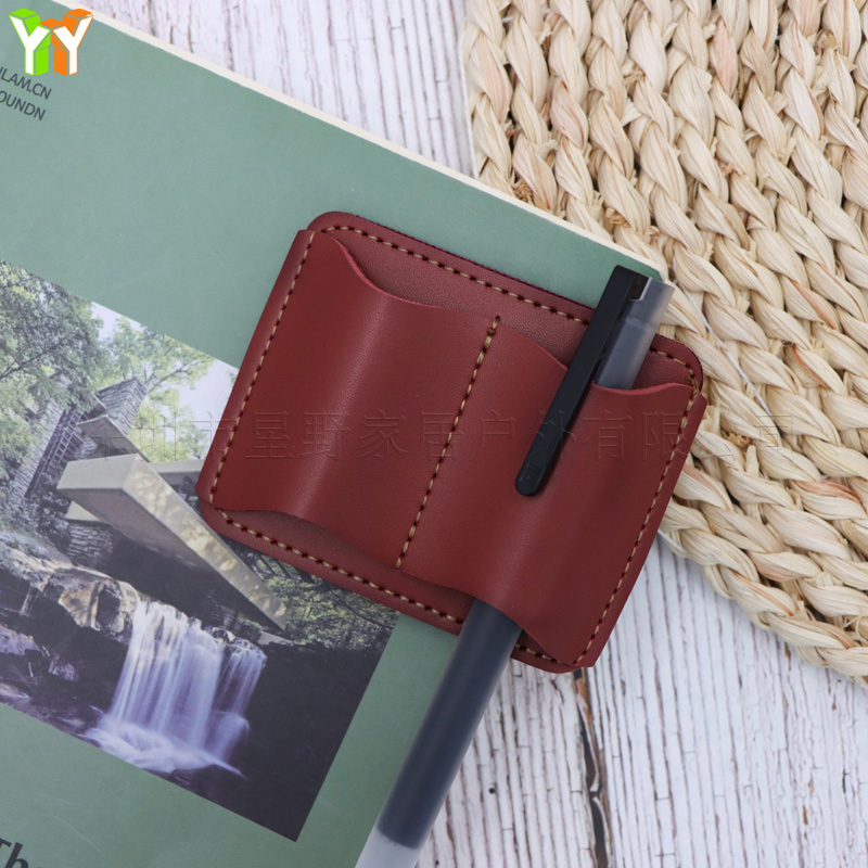 Tempat Pena Kulit PU Portabel  - Leather Work Notebook ulasan dan harga