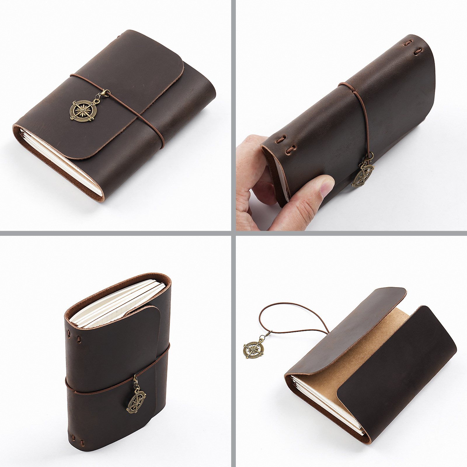 Buku Catatan Perjalanan Lipat  - Leather Work Notebook ulasan dan harga