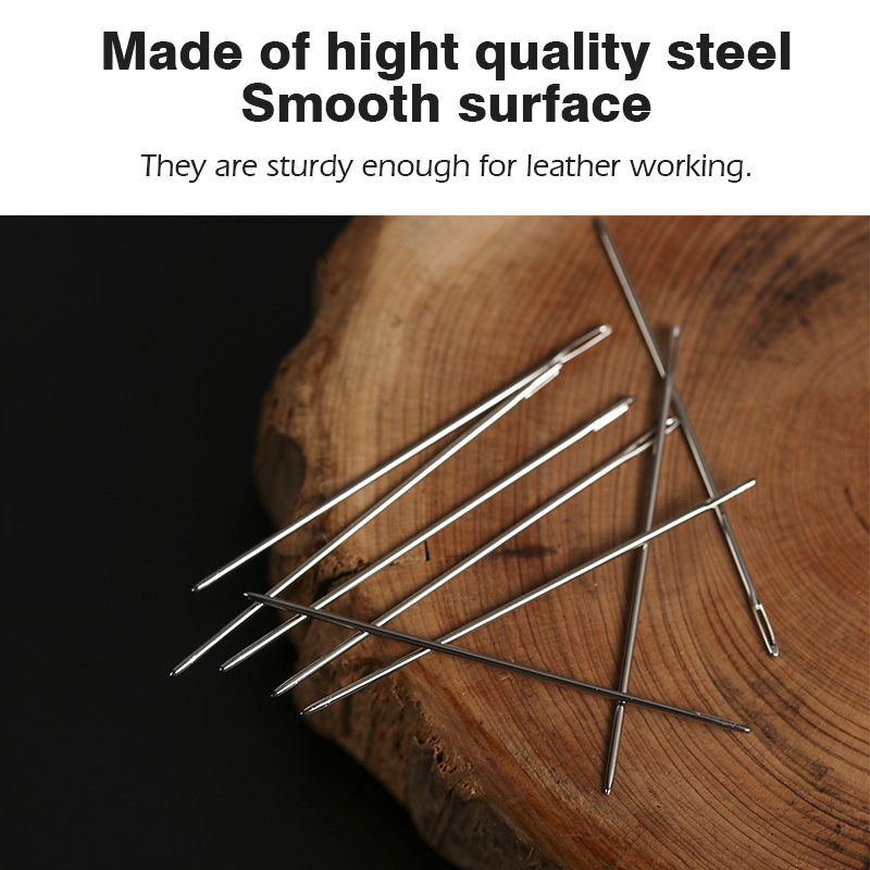 WUTA jarum jahit kulit besar,  - Leather Needle Harness ulasan dan harga