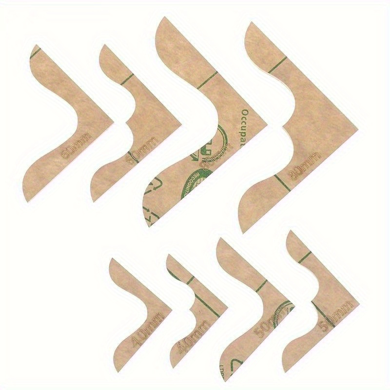 8 Buah Templat Stensil Kulit P - Leatherwork Patterns ulasan dan harga